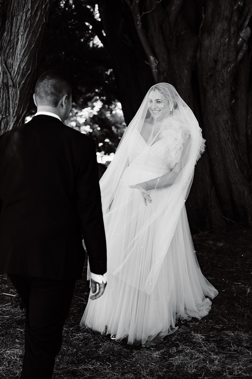 Harper Glass Pearl Drop Veil