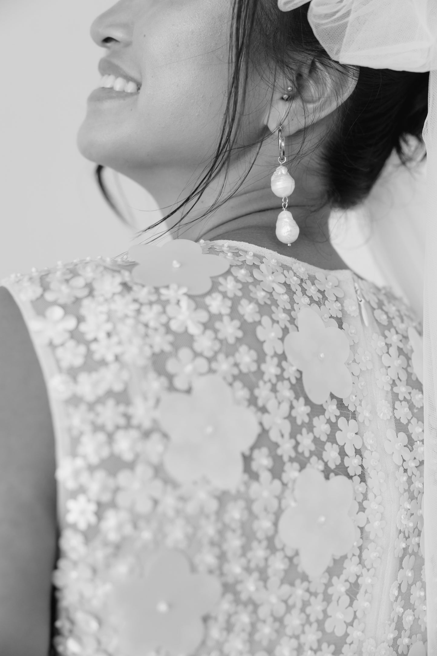 Drew Baroque Pearl Drop Earrings