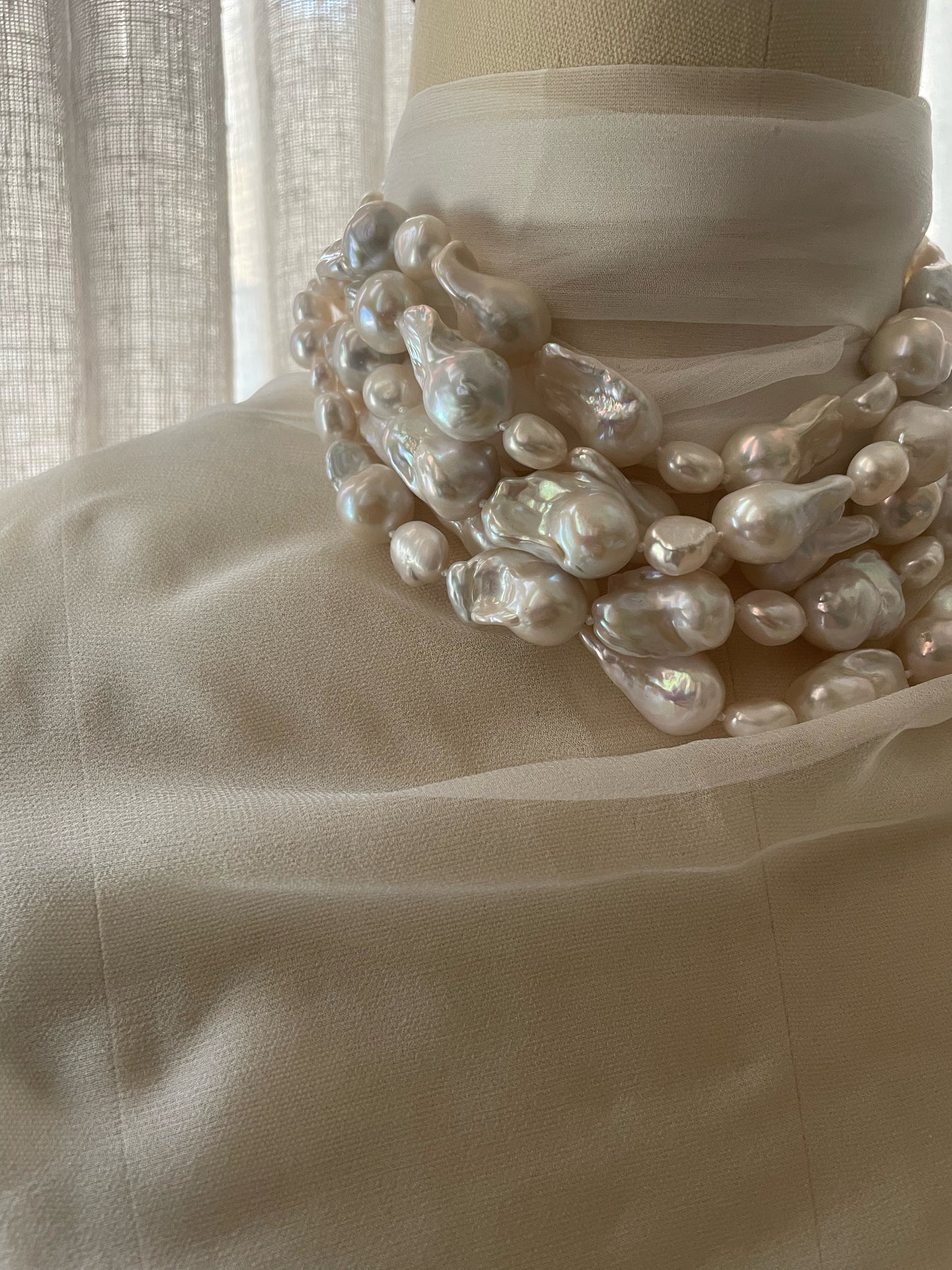 Asher Baroque Pearl Necklace