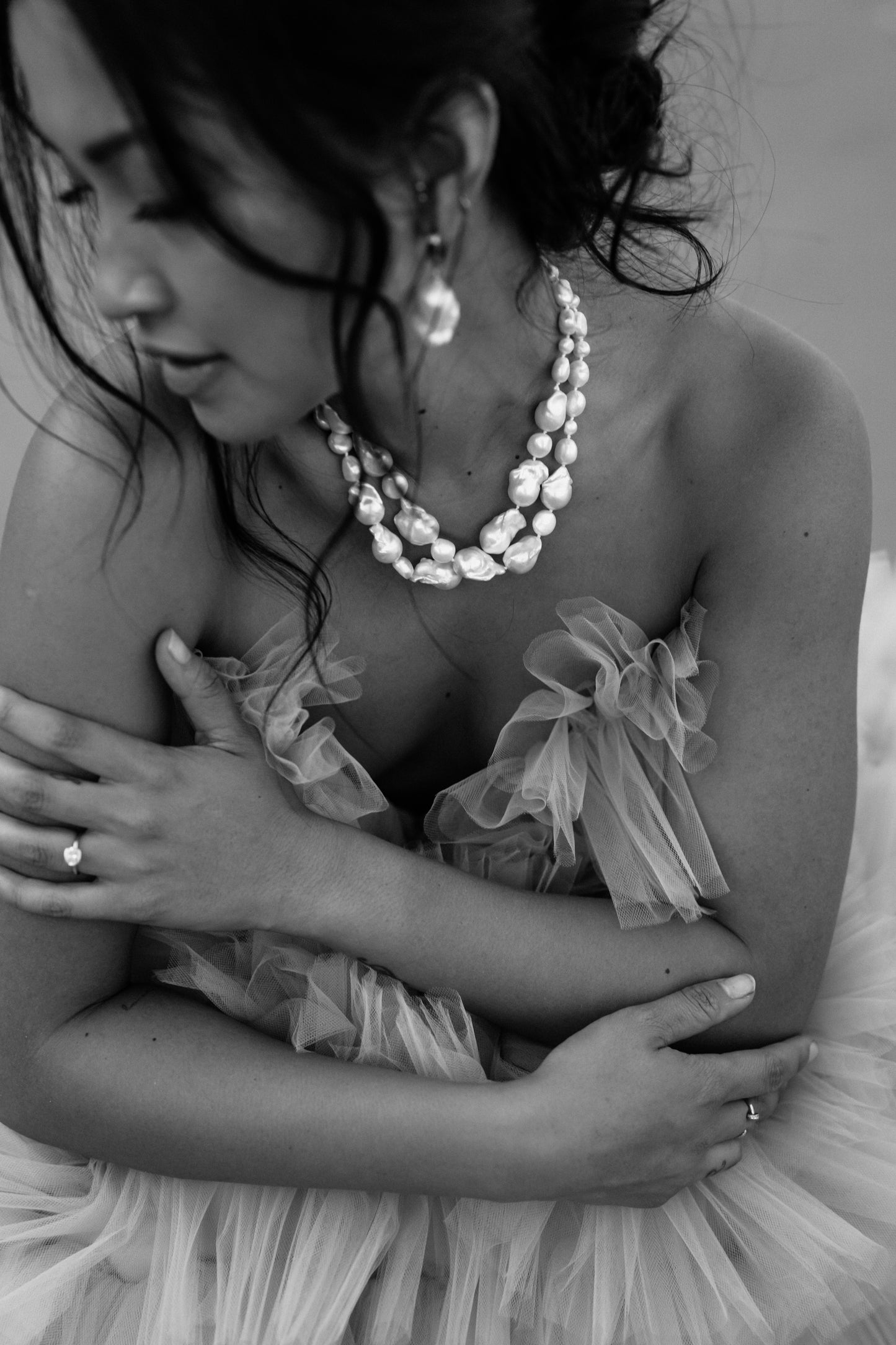 Asher Baroque Pearl Necklace