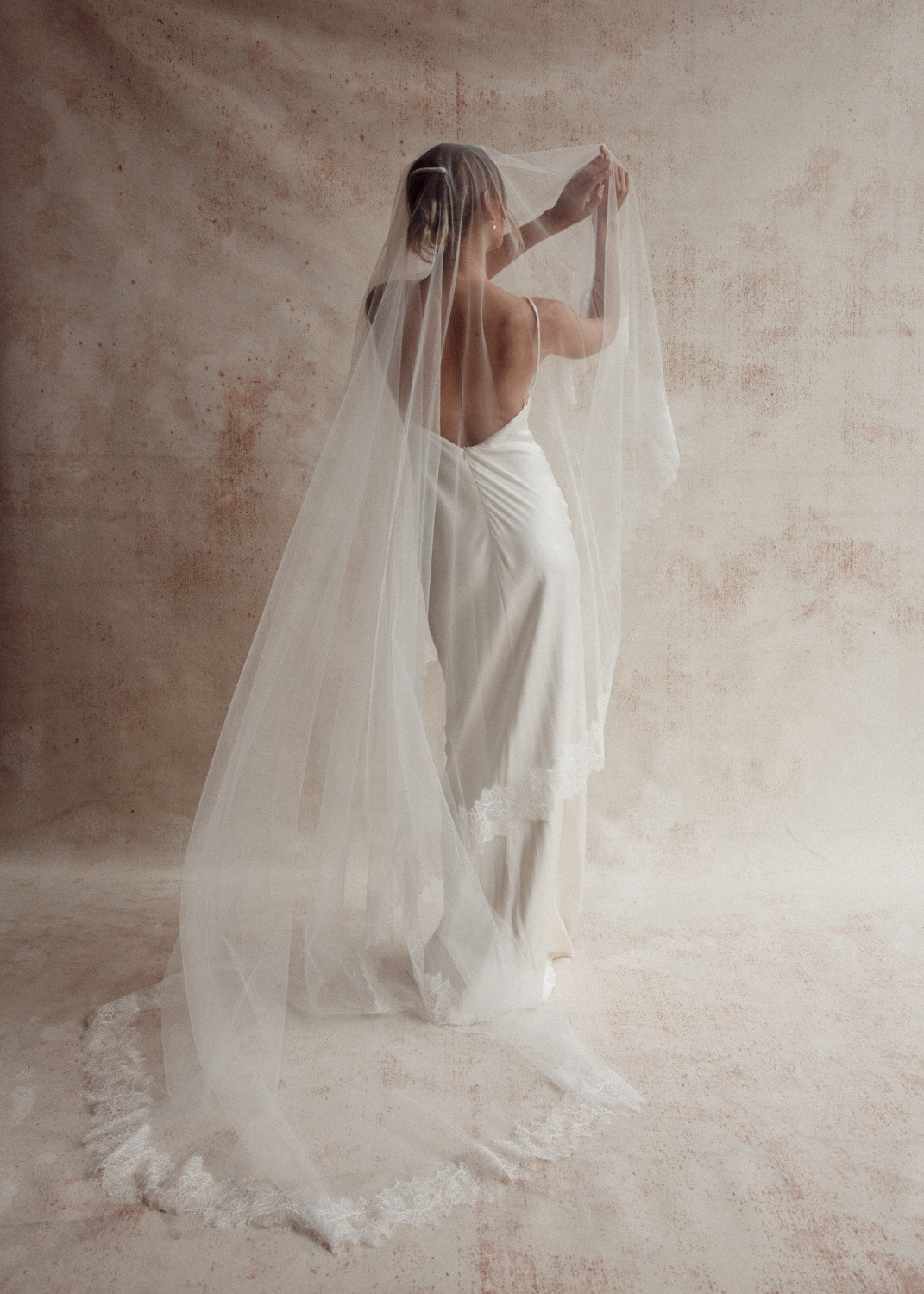 Harper Lace Trimmed Veil