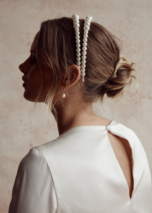 Amelie Pearl Headband