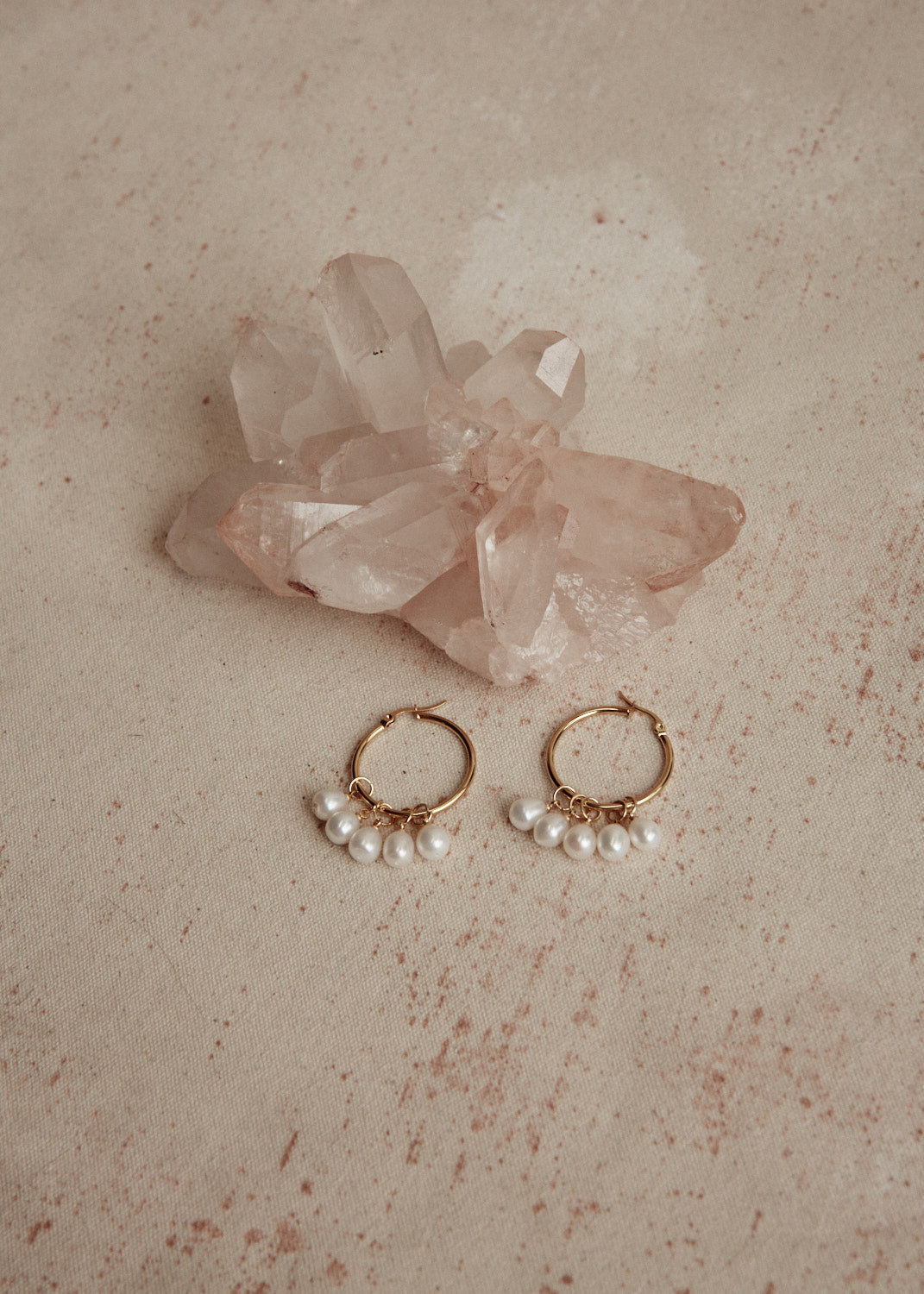 Indi Pearl Hoops