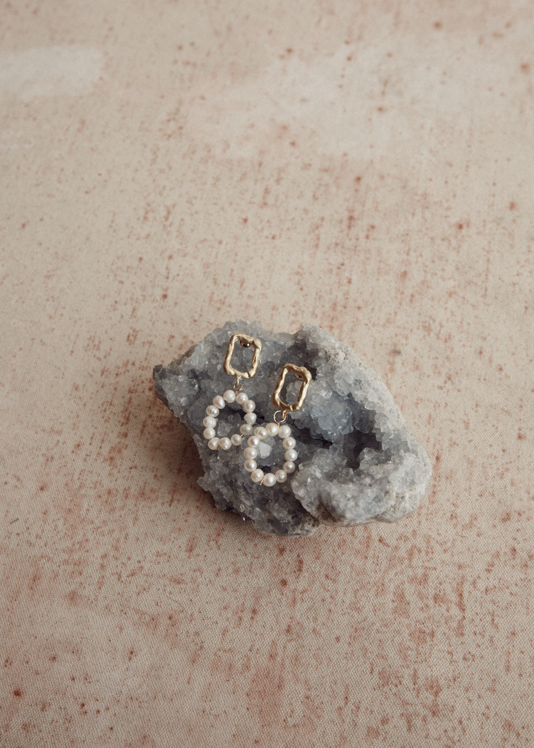 Evan Pearl Earrings