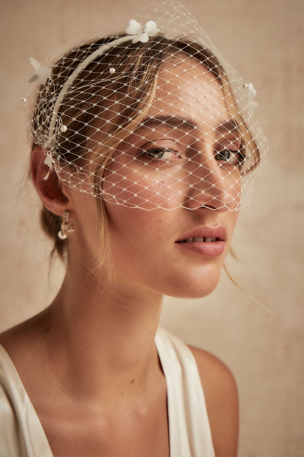 Sienna Birdcage Veil