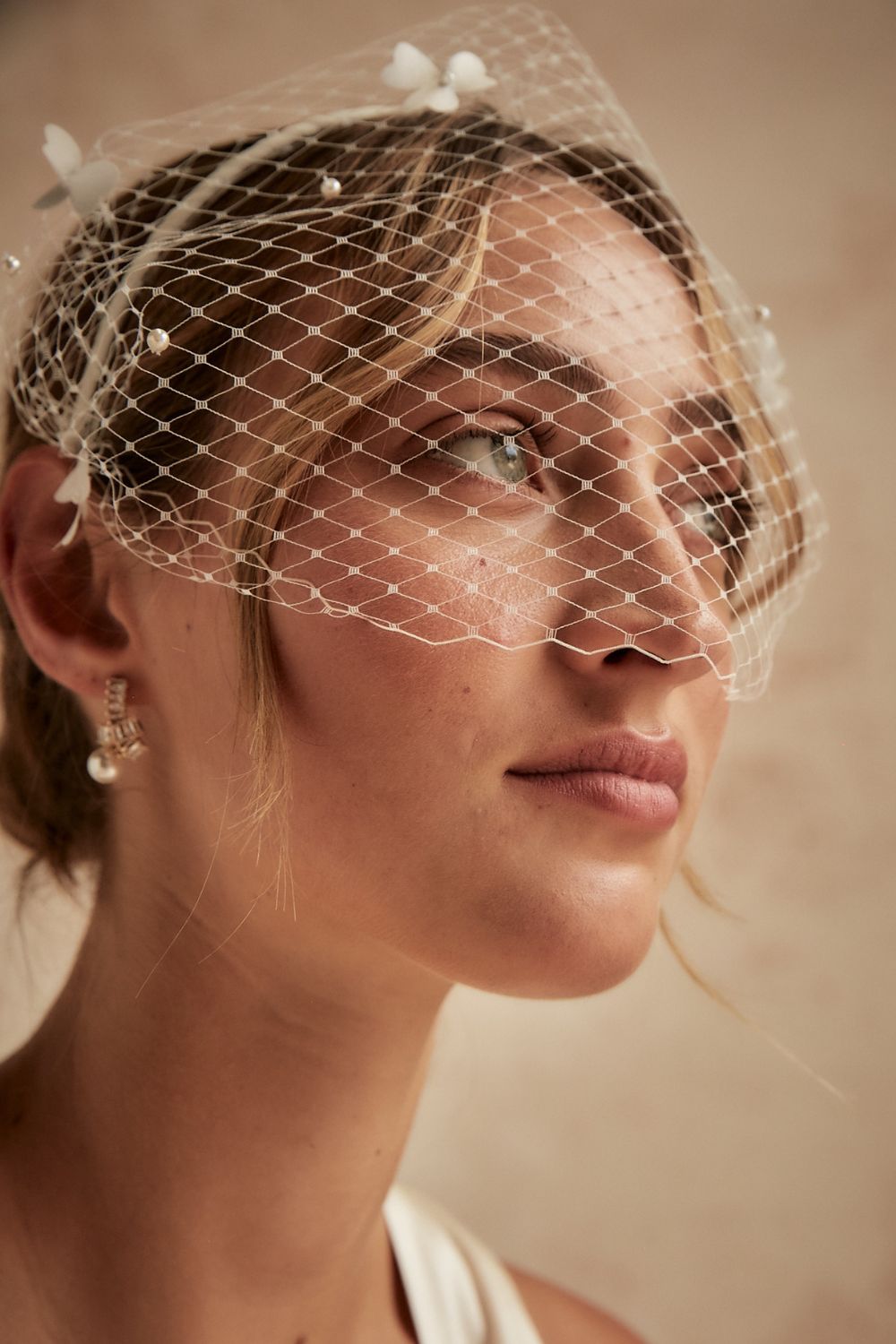 Sienna Birdcage Veil