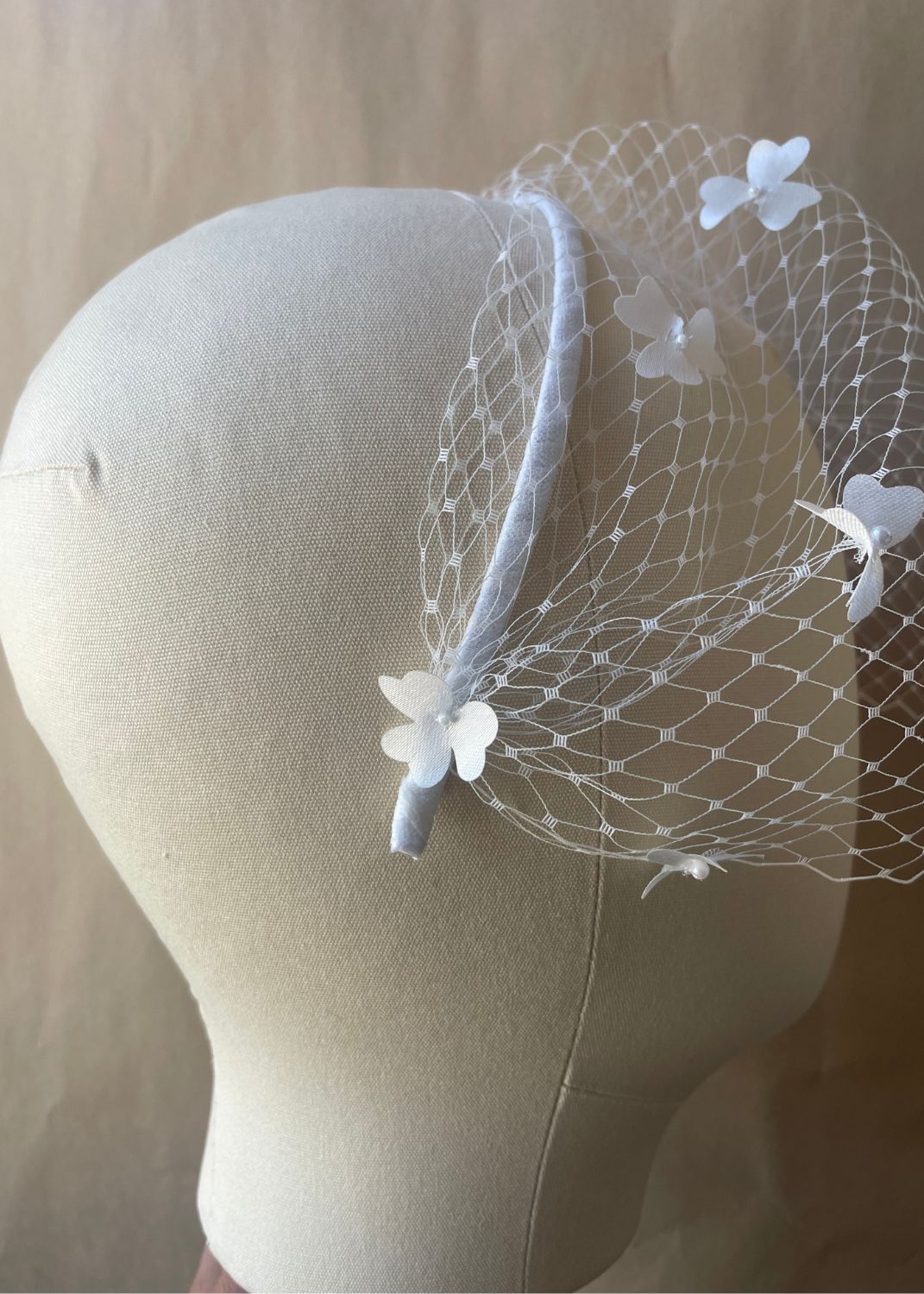 Sienna Birdcage Veil