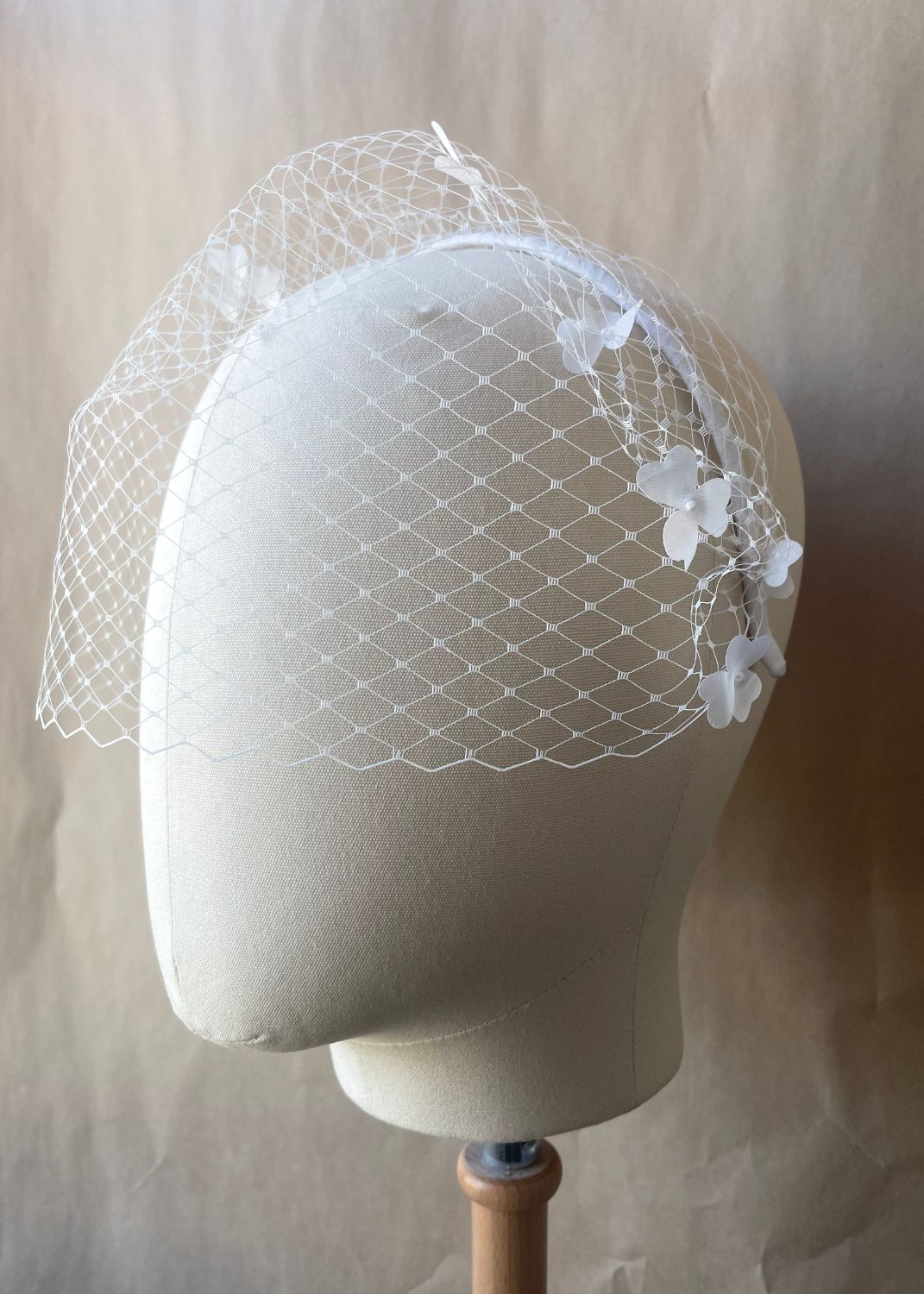 Sienna Birdcage Veil
