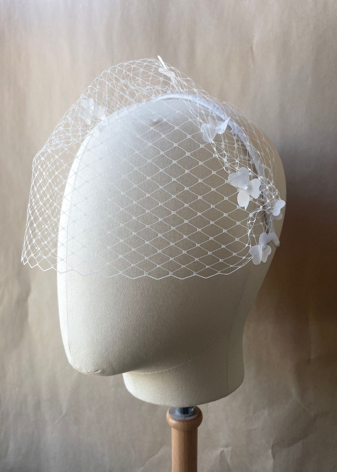 Sienna Birdcage Veil