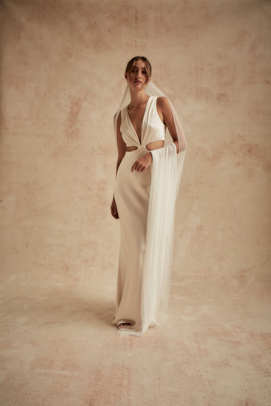 Becca Silk Tulle Veil