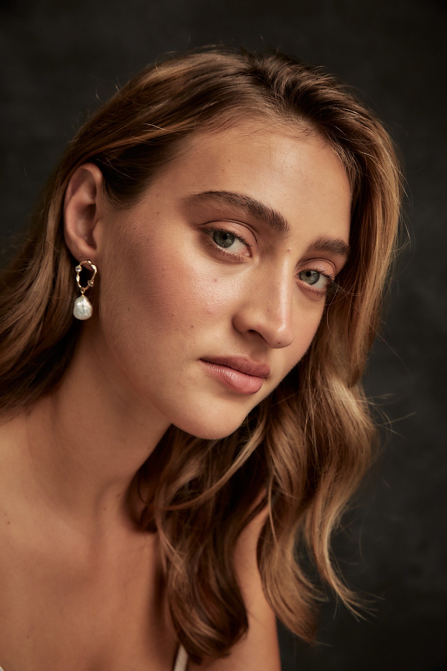 Hannah Pearl Drop Earrings