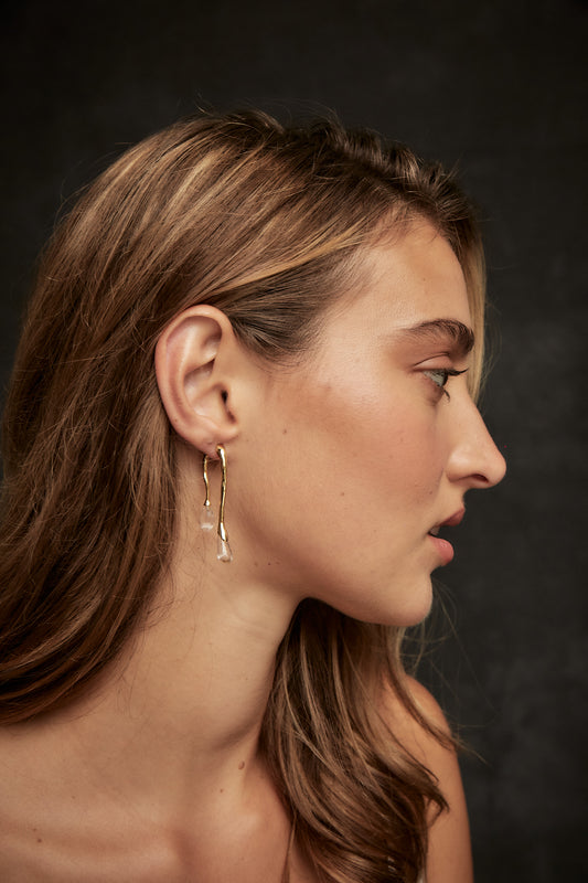 Lexi Glass Drop Earrings
