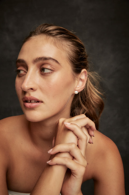 Anais Freshwater Pearl Studs