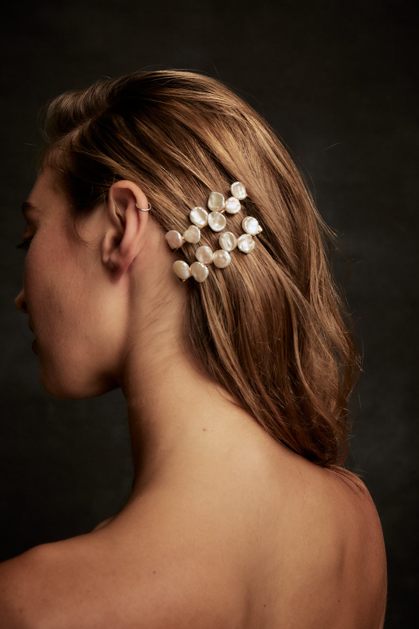 Bianca Freshwater Pearl Hair Clip