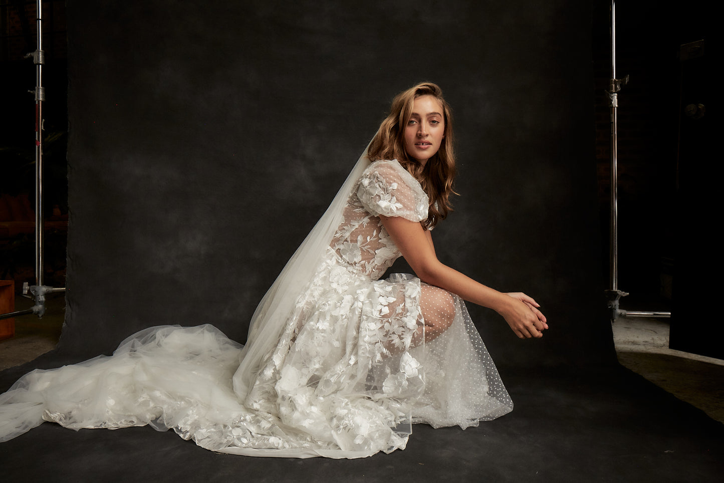 Charlie Italian Tulle Veil