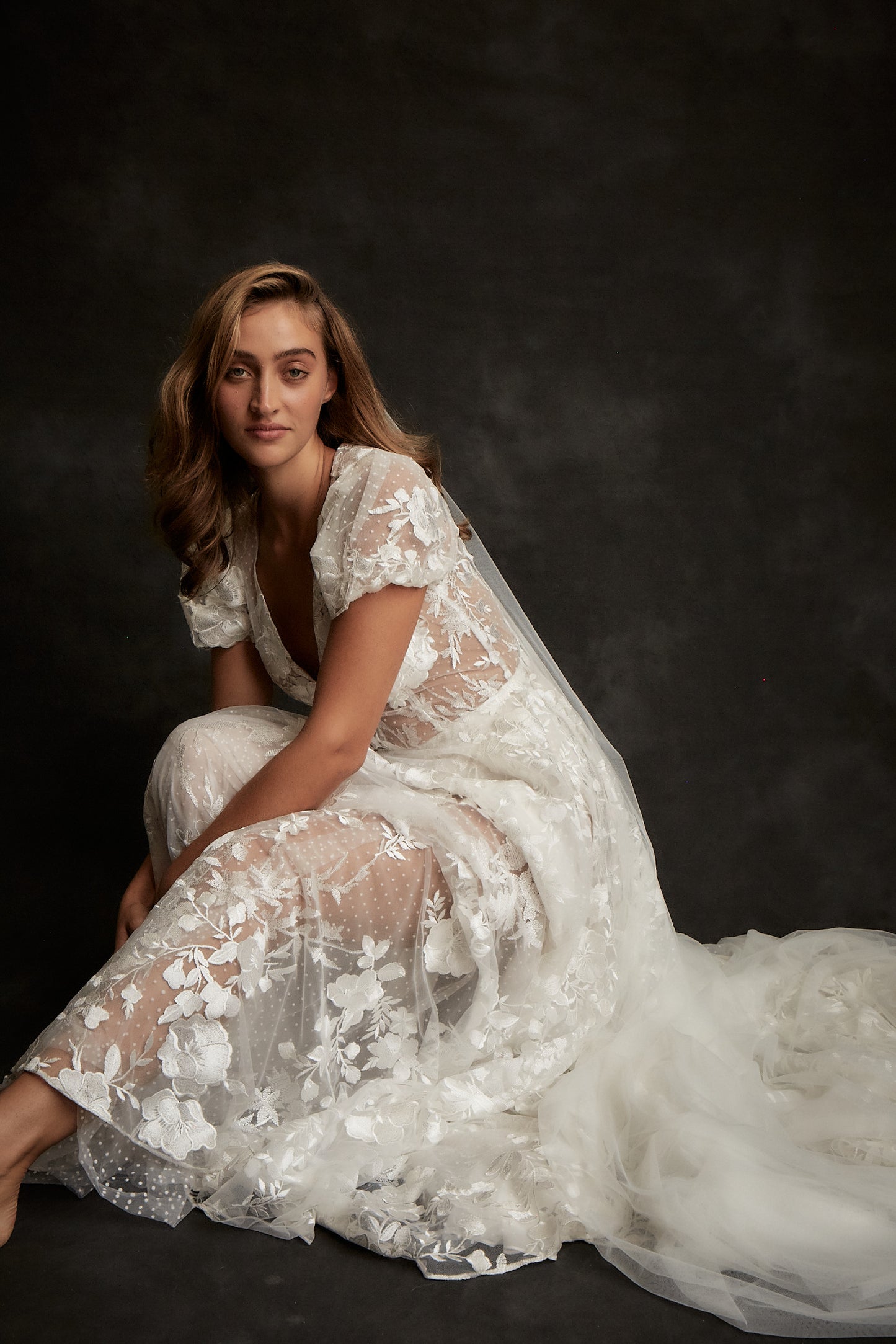 Charlie Italian Tulle Veil