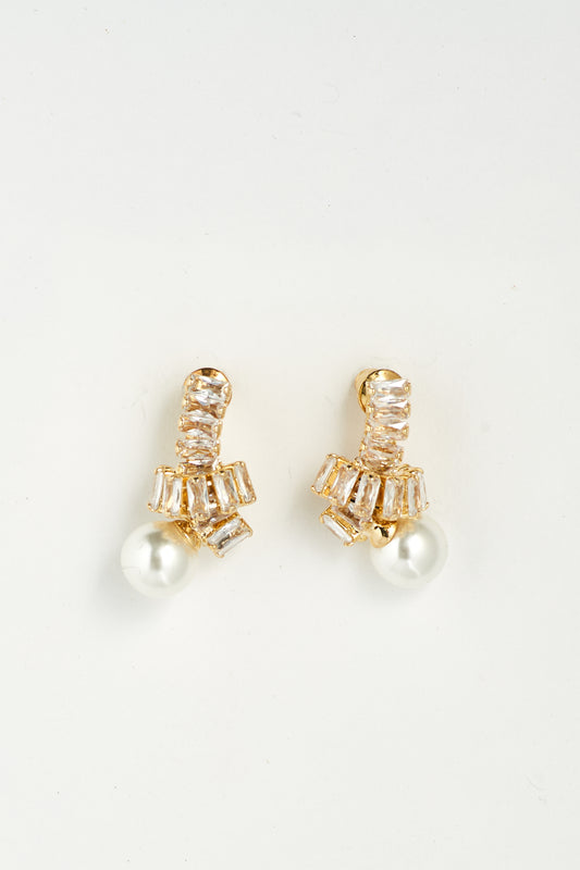 Grace Pearl Knot Earrings