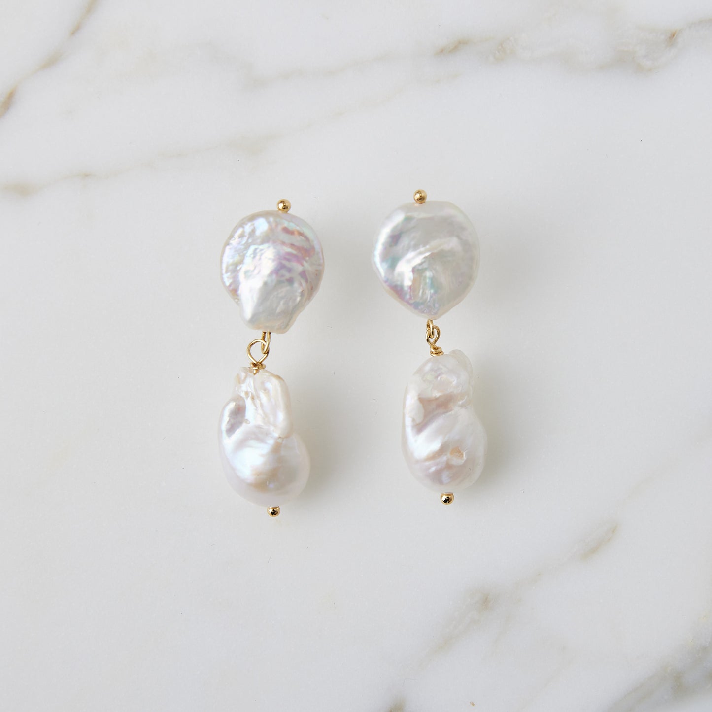 Maya Baroque Pearl Earrings