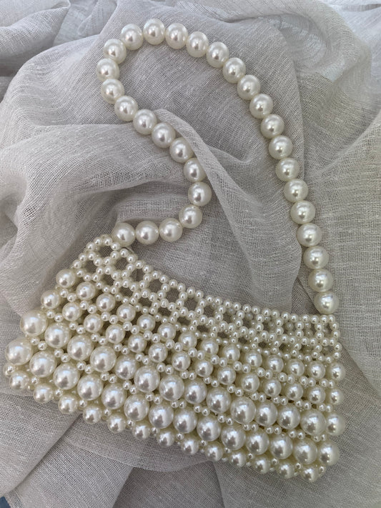 Bec Pearl Bridal Bag