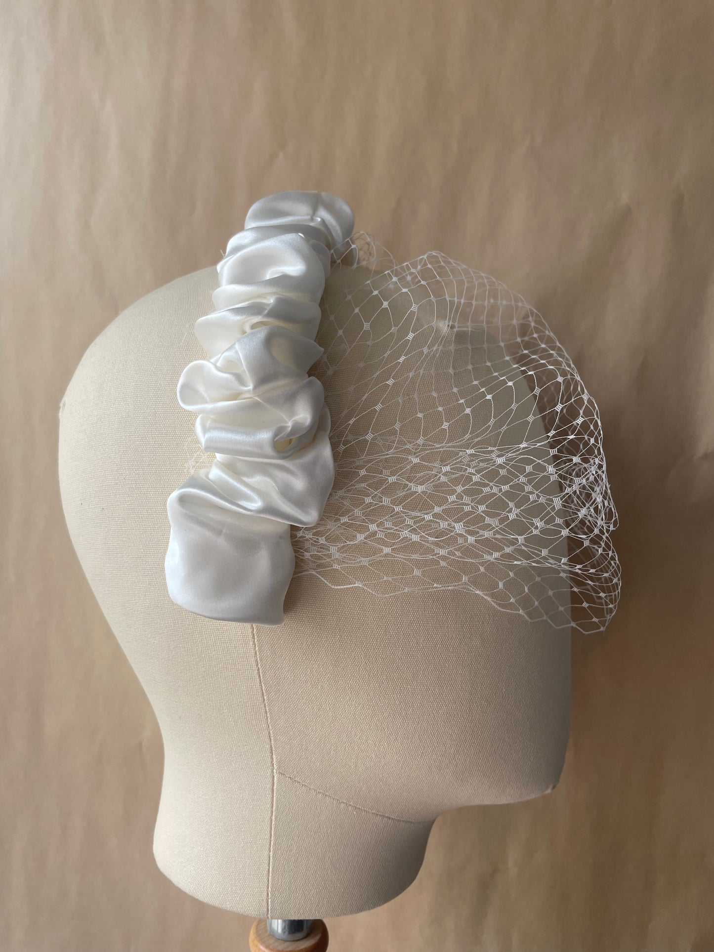 Evie Mulberry Silk Headband