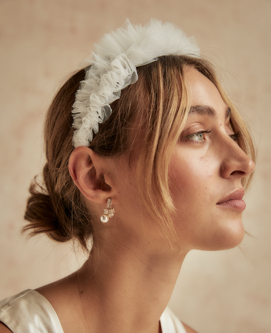 Grace Pearl Knot Earrings