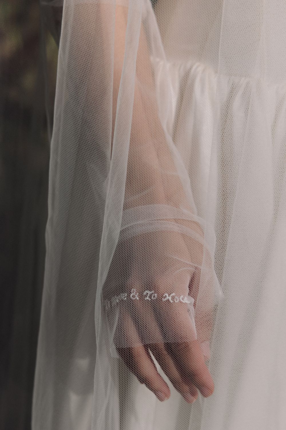 Margot Tulle Embroidered Gloves PRE-ORDER