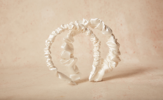Evie Mulberry Silk Headband