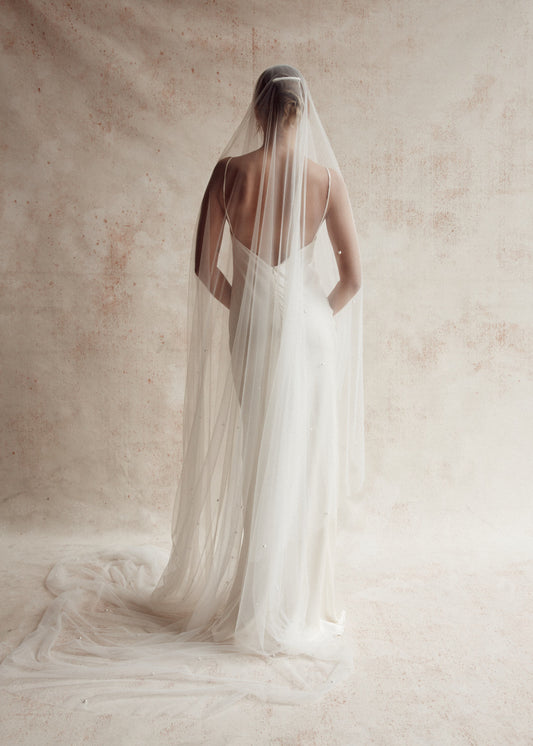 Camellia Italian Tulle Veil