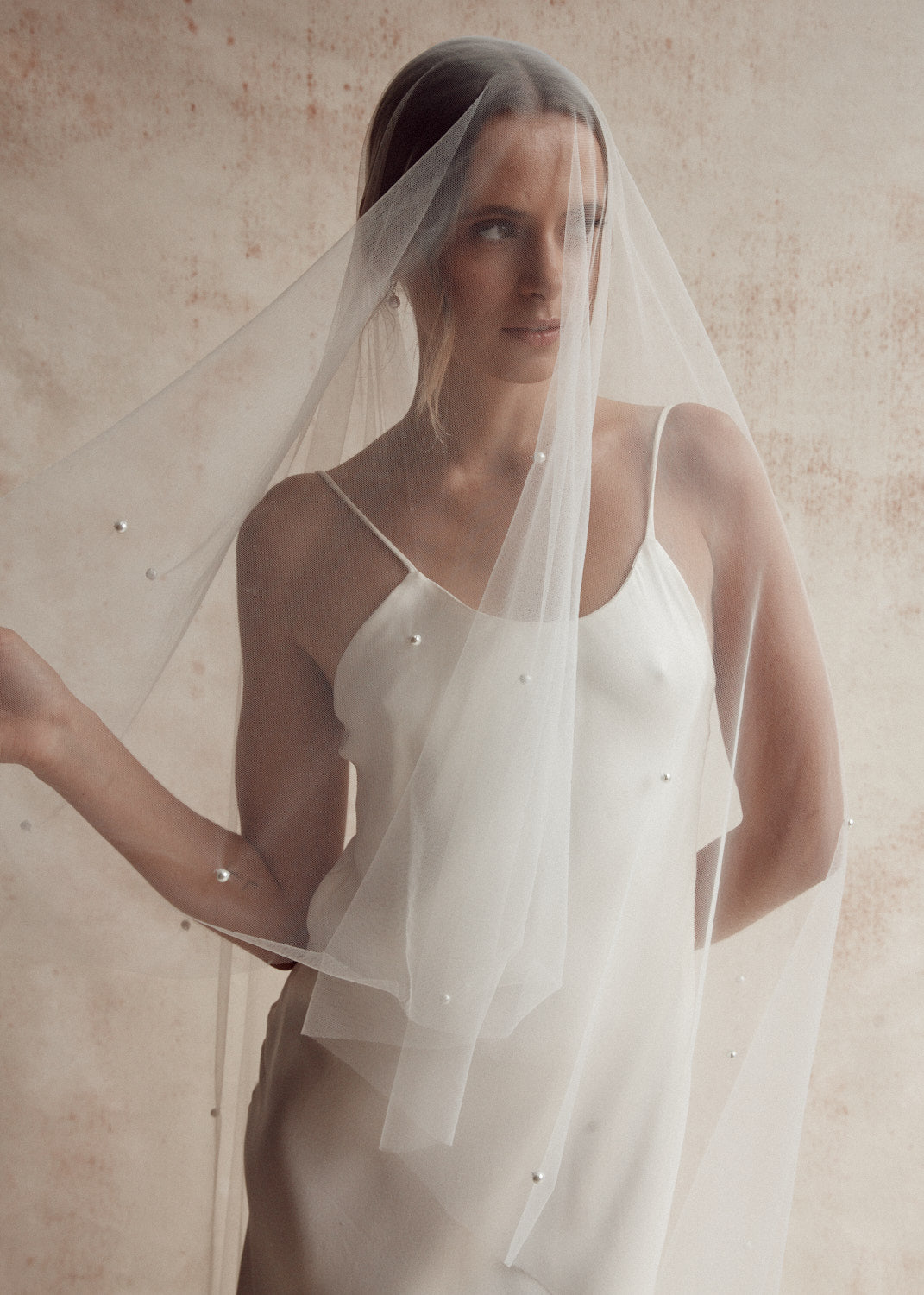Camellia Italian Tulle Veil