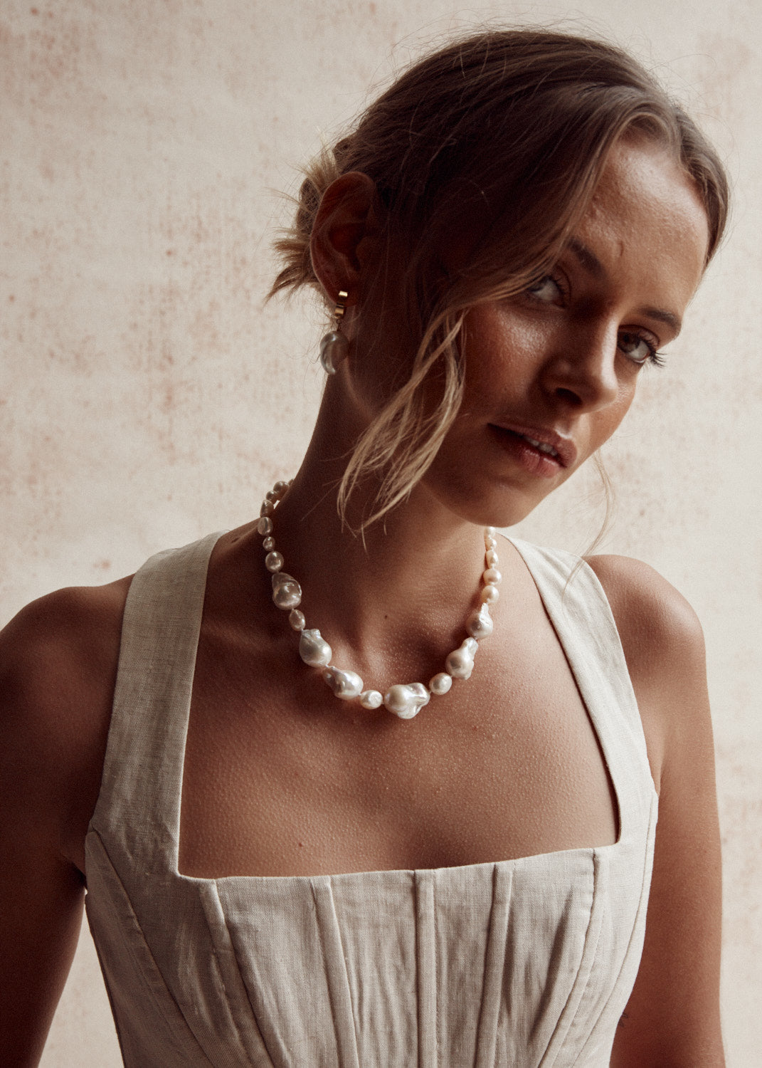 Asher Baroque Pearl Necklace