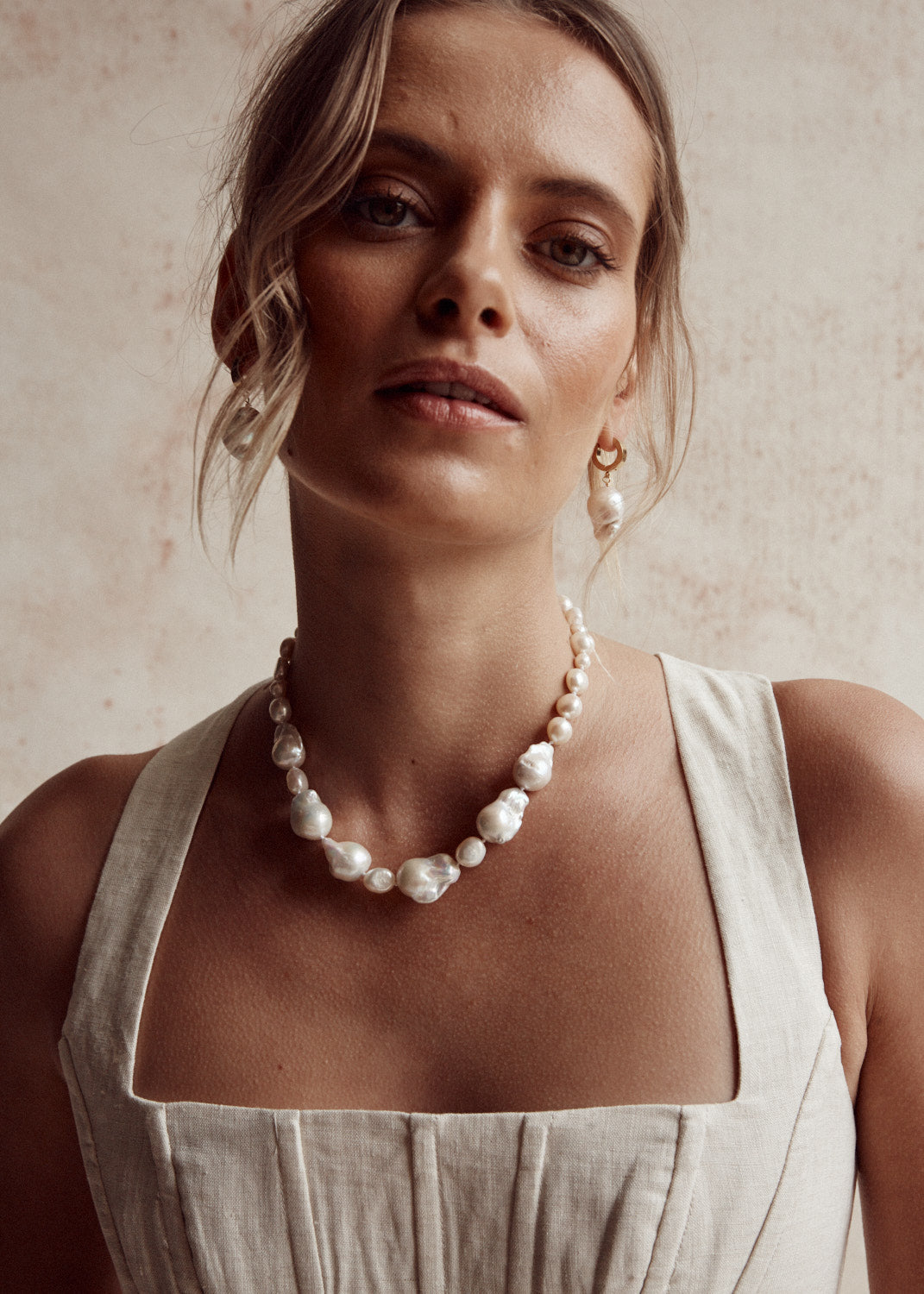 Asher Baroque Pearl Necklace