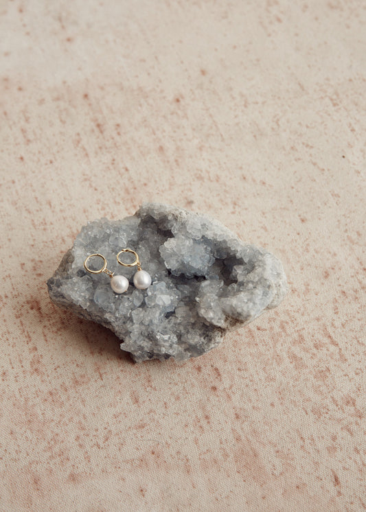 Amala Pearl Drop Earrings